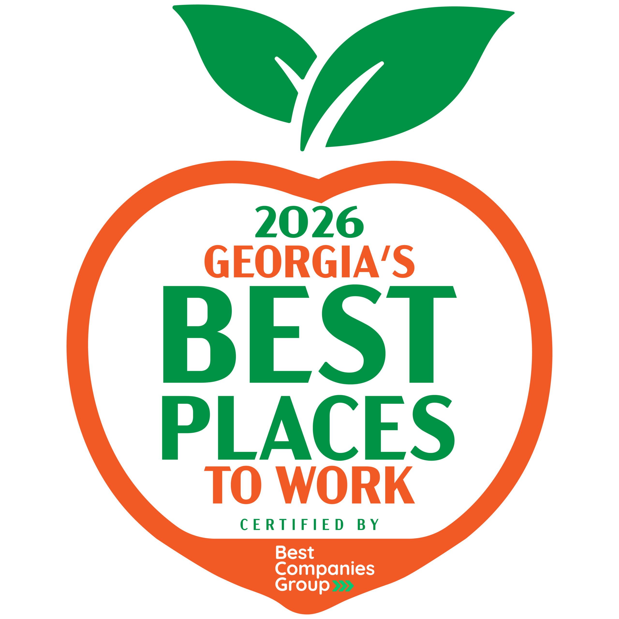 Badge for 2026 Georgia's Best Places to Work